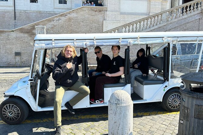 Rome Highlights Private Tour by Golf Cart private tour - Colosseum time: how this tour fits tickets and pacing