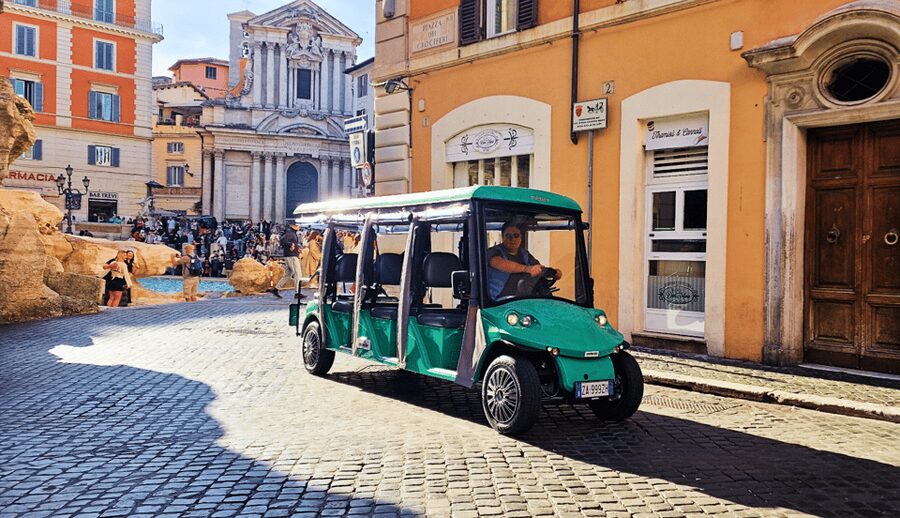 Rome: Highlights Tour by Golf Cart - Via Condotti glamour, then Trevi Fountain with the coin toss