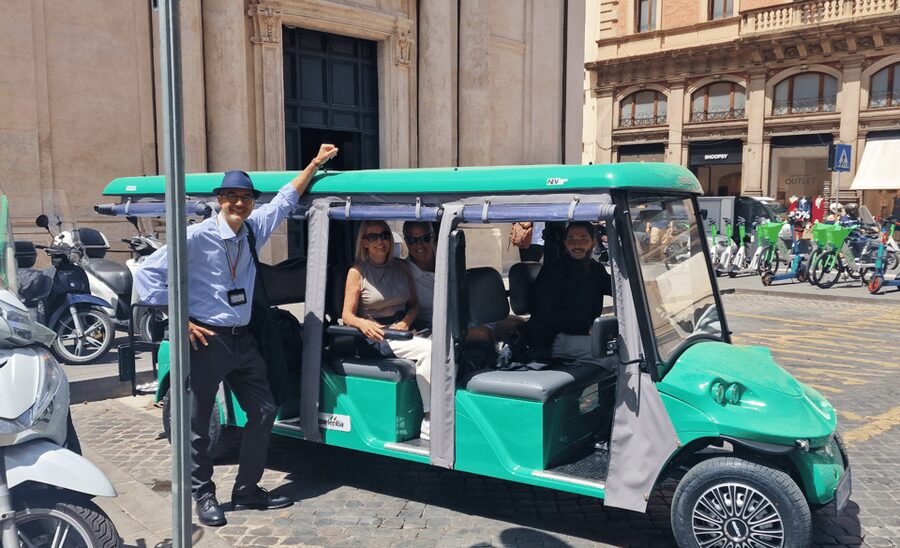 Rome: Highlights Tour by Golf Cart - Pantheon under the dome, then Piazza Navona’s baroque focal points