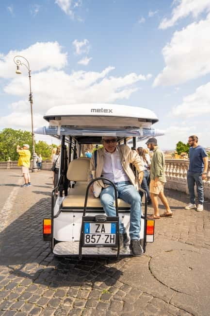 Rome: Highlights Tour in Golf Cart - Trastevere break: a real neighborhood moment, not just a photo stop