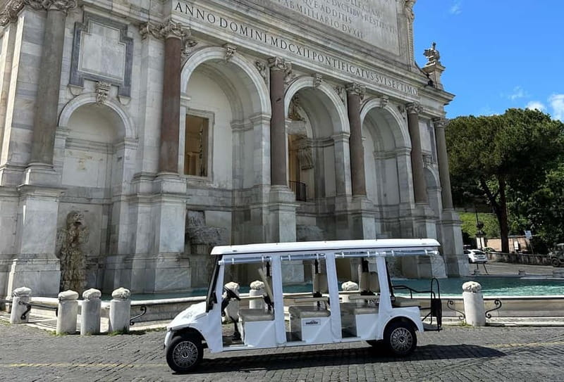 Rome: Highlights Tour in Golf Cart - Meeting your driver and finding the Gallotour cart