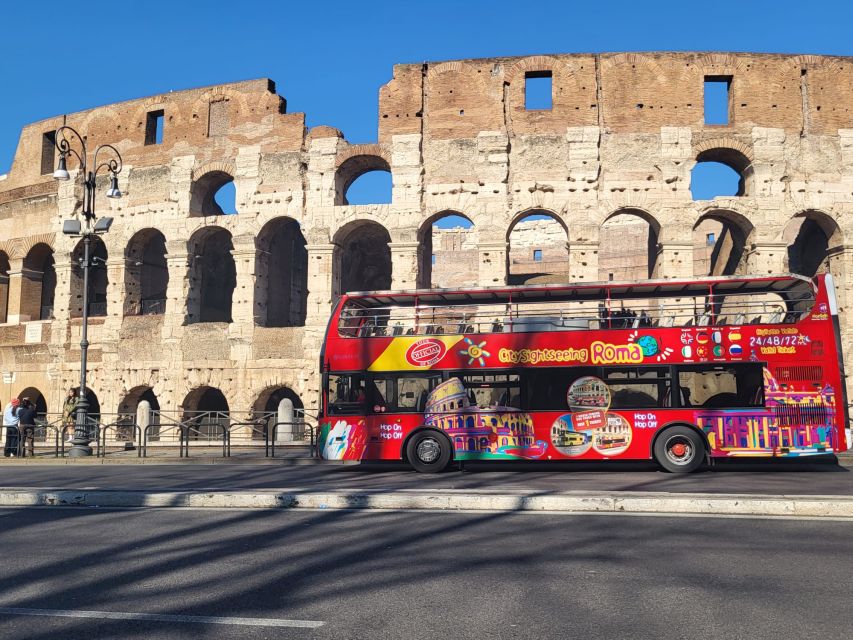 Rome: Hop-On Hop-Off Bus, Roman Forum & Colosseum Tour - Guided Roman Forum & Via Sacra: Caesar’s Altar and the Main Procession Route