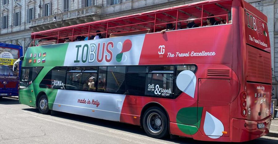 Rome: Hop-On Hop-Off Open-Top Bus City Tour - From Termini (Marsala) to Santa Maria Maggiore: starting smart