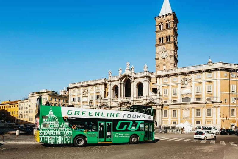 Rome: Hop-On Hop-Off Panoramic Bus Ticket - Access 3 Routes - 3 routes in one ticket: Green, Orange, and Blue freedom