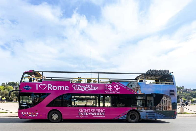 Rome: Hop-on Hop-off Sightseeing Bus Tour with Audioguide - Audio guide + Wi-Fi: how to turn the ride into useful sightseeing