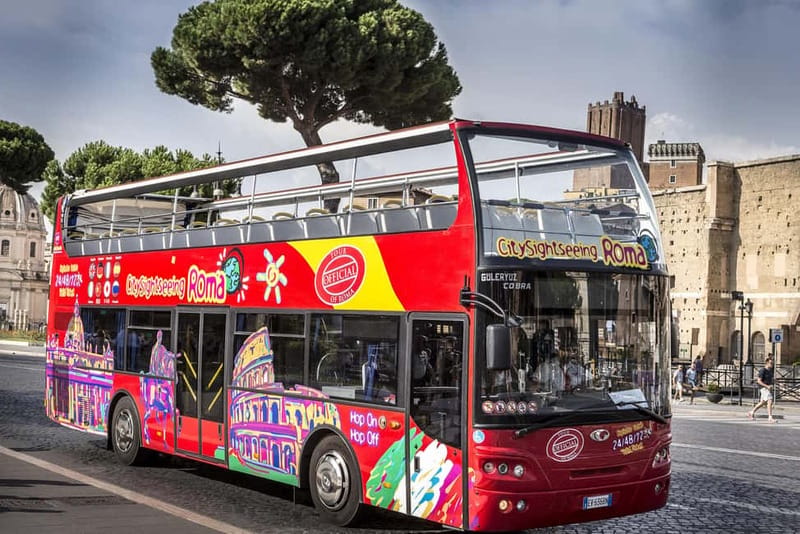 Rome Hop On Hop Off Tour from Civitavecchia by Train - Stops That Matter: Colosseum, Vatican, Piazza di Spagna, and More