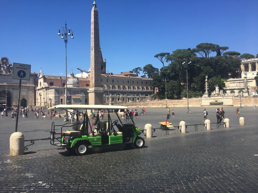 Rome: Imperial City Tour by Golf Cart with Optional Transfer - Key highlights to look for