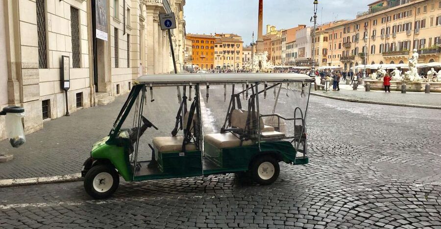 Rome: Imperial City Tour by Golf Cart with Optional Transfer - Trevi Fountain and Piazza Navona: Baroque Drama Without the Fatigue