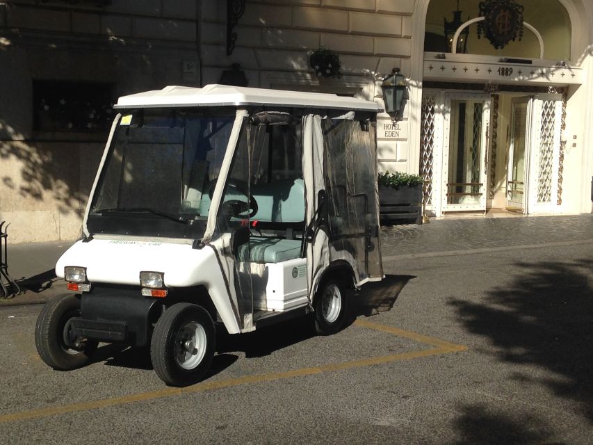 Rome: Imperial City Tour by Golf Cart with Optional Transfer - Your 3-Hour Route: How the Main Stops Fit Together