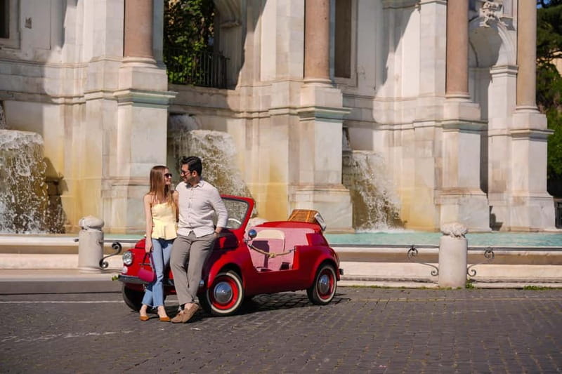 Rome in a Fiat Jolly: Exclusive Vintage Ride & Photo Tour - The ride that turns heads: what the open-top Fiat Jolly feels like