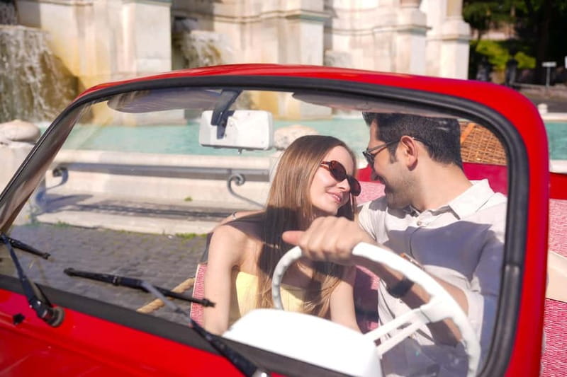 Rome in a Fiat Jolly: Exclusive Vintage Ride & Photo Tour - Trastevere and Castel Sant’Angelo: short stops that keep the day moving