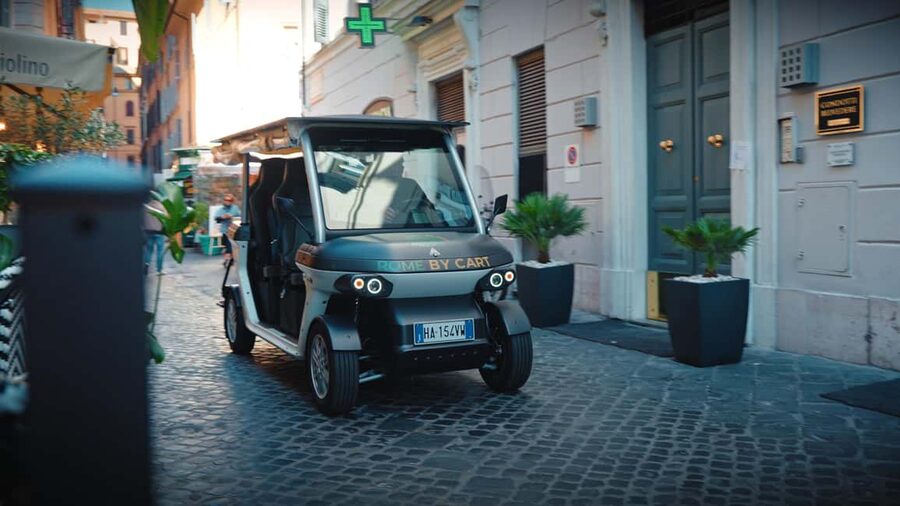 Rome in Comfort: 3-Hour Private Golf Cart Tour with Food Tasting - St. Peter’s Basilica and Castel Sant’Angelo: City Views That Feel Different
