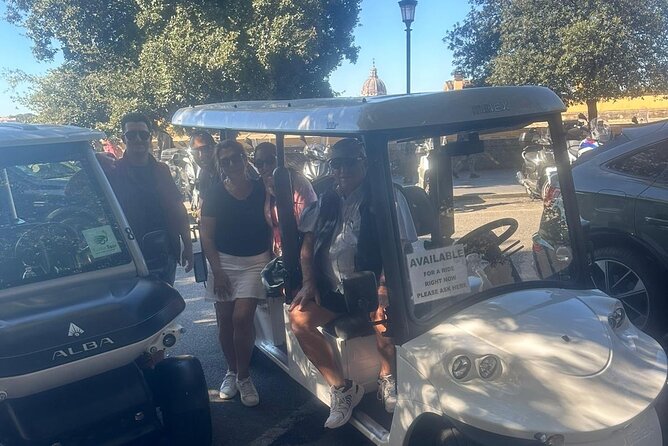 Rome in Golf Car a Private Trip between History and Beauty - Colosseum Area and Piazza Venezia: Fast Orientation in a Busy Hub