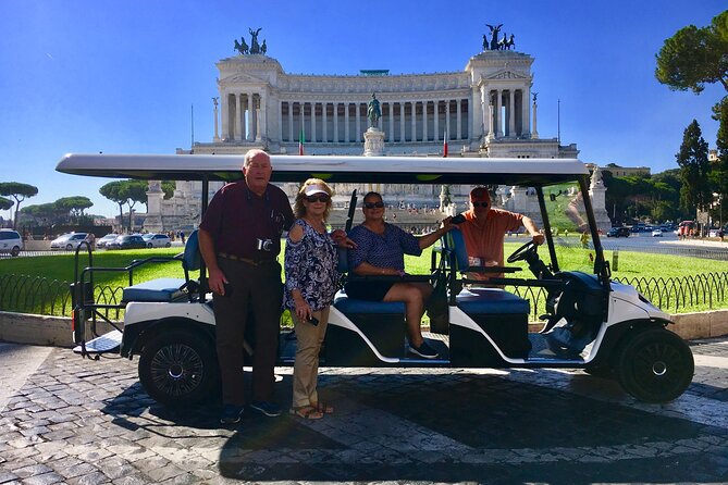 Rome in Golf Cart 4 hours Private Tour with Pickup from hotel - Why a Rome golf cart tour feels different than a coach day