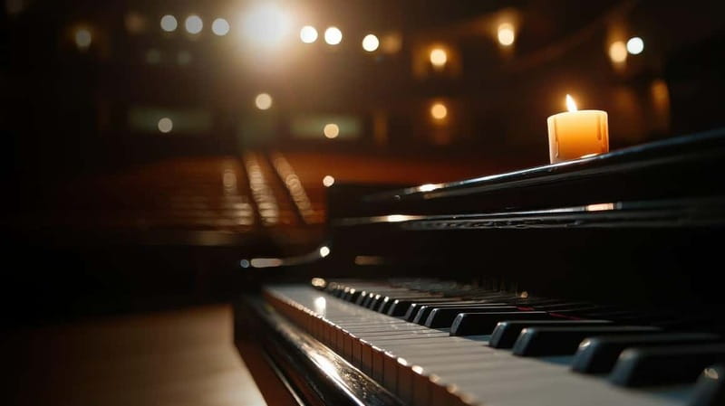 Rome: Italian Opera Night Concert by Candle Glow - Your Musical Team: Tenor, Soprano, and Roberto on Piano