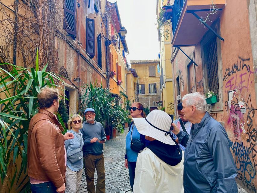 Rome: Jewish Ghetto and Trastevere Tour - Crossing to Trastevere: Ivy-Clad Alleys and Church Time