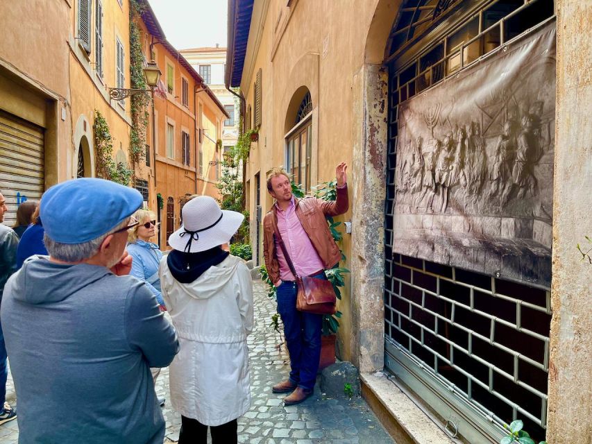 Rome: Jewish Ghetto and Trastevere Tour - Pacing and Duration: How 2.5 Hours Feels on Your Feet