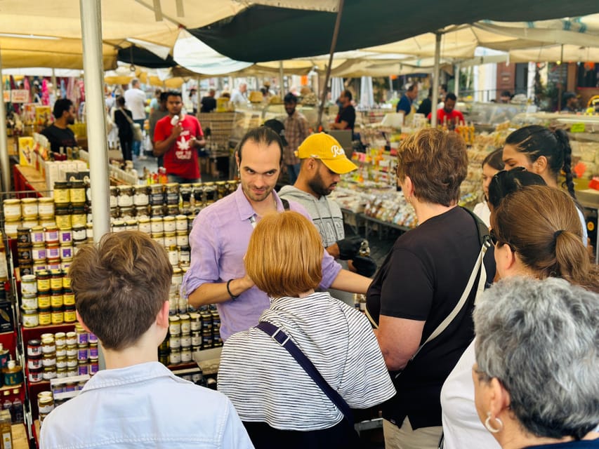 Rome: Jewish Quarter and Campo de' Fiori Street Food Tour - The wine stop: keeping the market theme without slowing you down