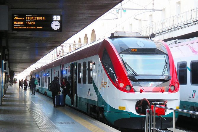 Rome: Leonardo Express Train Ticket from/to Fiumicino Airport - QR ticket at the gate: scan rules, paper vs phone, and route direction checks