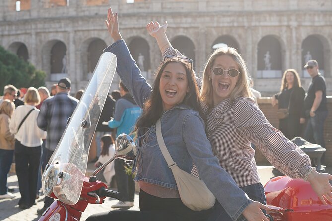 Rome Lizzie McGuire Experience with Vespa Tour - Fontana dell’Acqua Paola: the aqueduct finale in stone