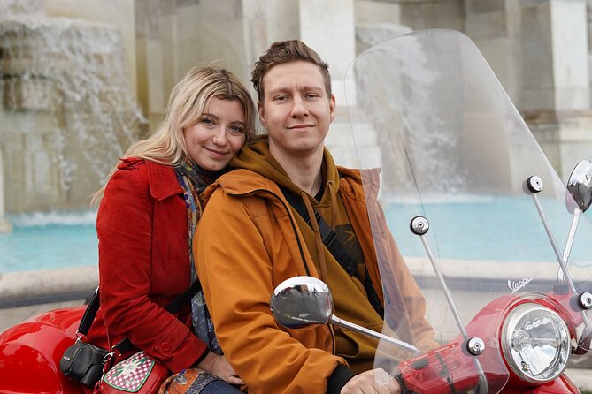 Rome Lizzie McGuire Experience with Vespa Tour - Pickup, private format, and a smooth ride day
