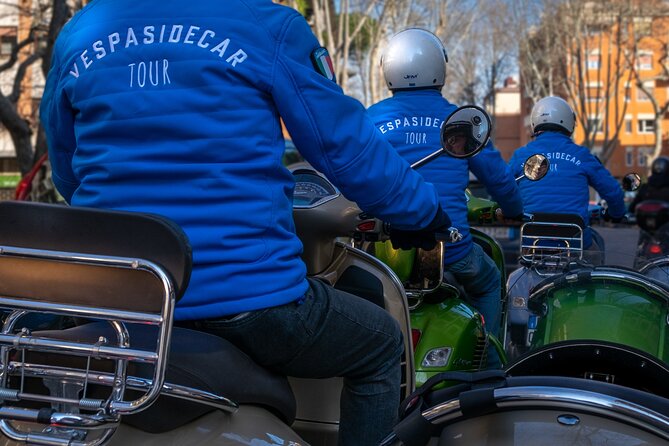 Rome Morning Vespa Sidecar Tour in Rome with Cappuccino - Piazza Venezia’s Altare della Patria and the Colosseum: the imperial wall-to-wall moment