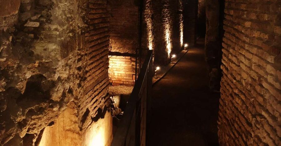 Rome: Navona Square and École Française Underground ticket - Piazza Navona’s Underground Olympic Stadium: the real hook