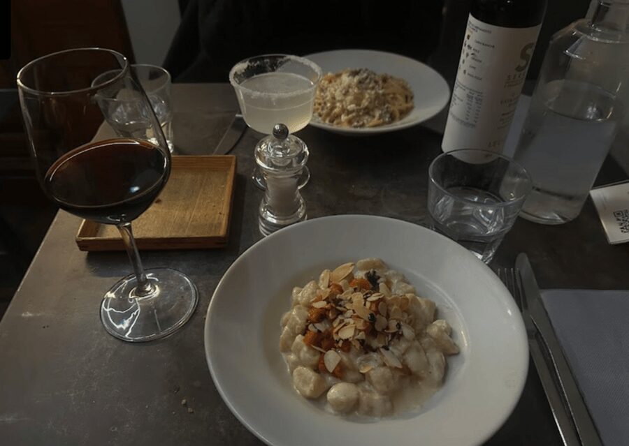 Rome Night Golf Cart Tour with Access to an Exclusive Dinner - The Monti dinner: wine and food time, plus a discount you can use
