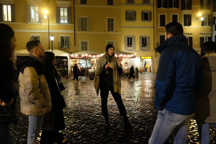 Rome Night Mysteries Guided Walking Tour - Ponte Sisto and the Fountain of the Mask: Visual Horror Without the Noise