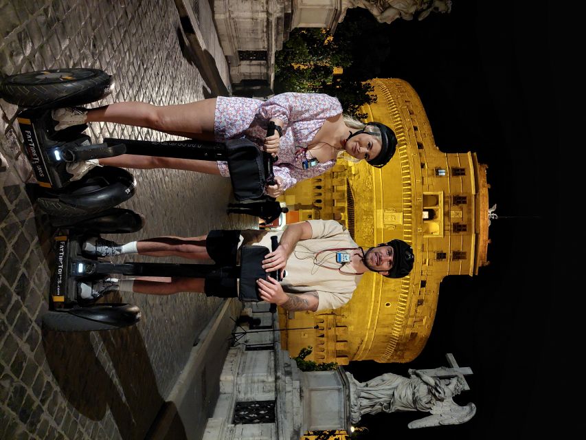 Rome: Night Segway Tour - From Montecitorio to the Spanish Steps: Old Streets, Clean Views