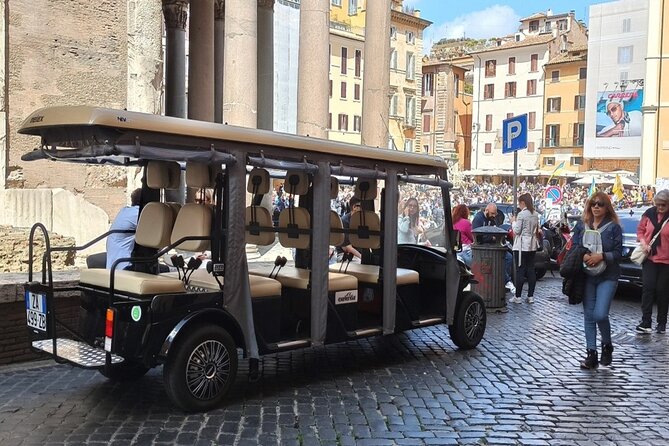 Rome Night Tour Highlights by Luxury Golf Cart - Piazza Navona and its baroque energy