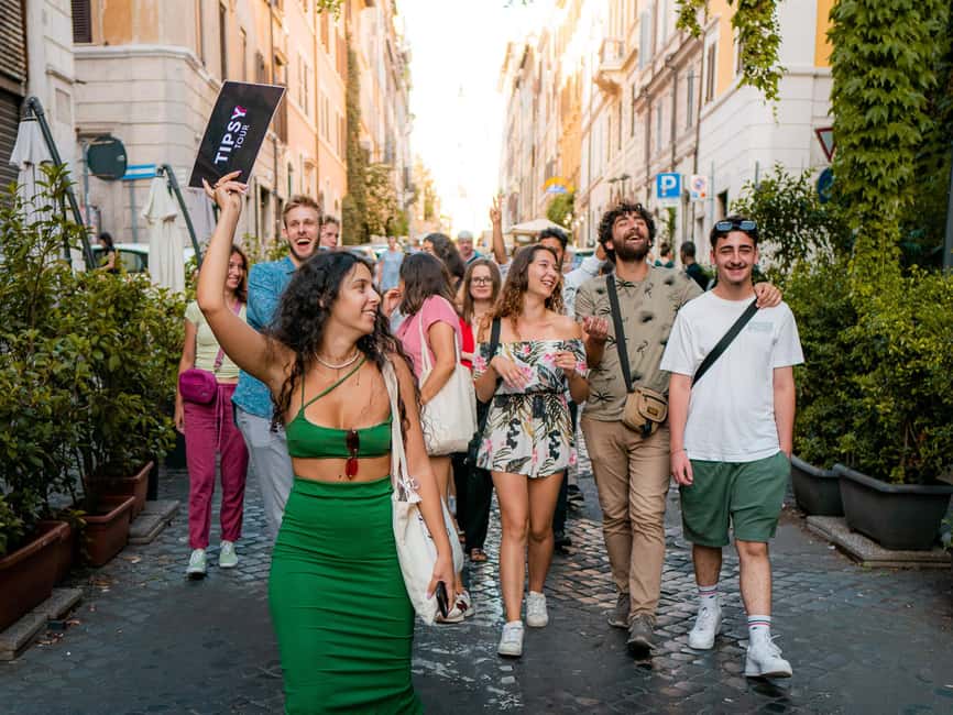 Rome: Nightlife Tour & Guided Bar Crawl with Games & Karaoke - Where the Night Starts: Piazza della Madonna dei Monti (Meet Your Guide)