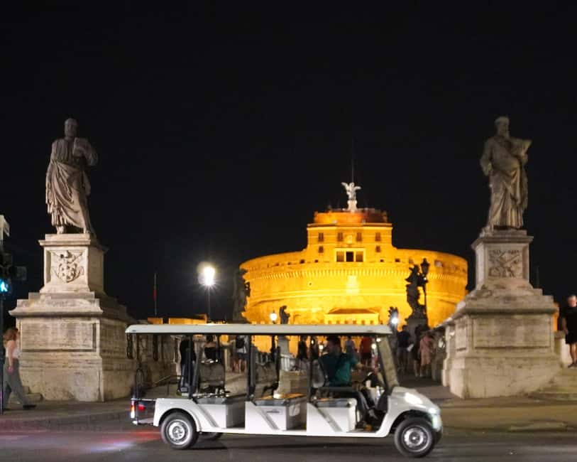 Rome: Nocturnal Golf Cart Tour - Pantheon with a guided moment: the 2,000-year “how did they do this?” stop