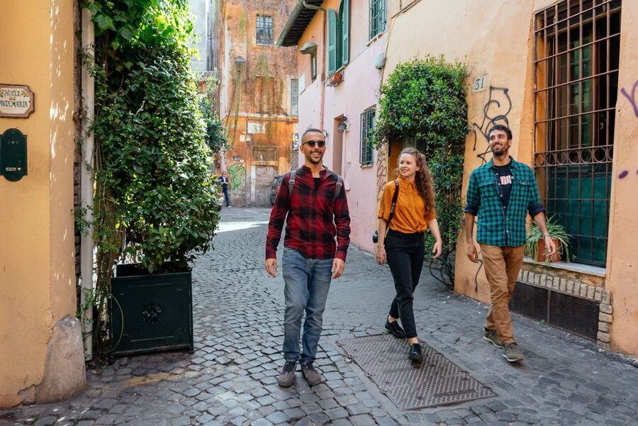 Rome: Off-the-Beaten-Track Private Walking Tour - The old-street section: boutiques, alleyways, and where Rome feels slower