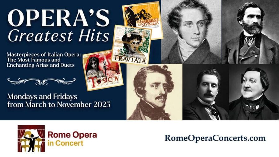 Rome: "Opera's Greatest Hits" Opera Concert with Aperitif - Arriving and getting your seat: unnumbered, assigned on entry