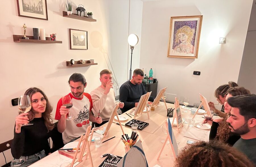 Rome: Painting Class with Unlimited Wine - Meet the Instructor: small-group energy and real guidance