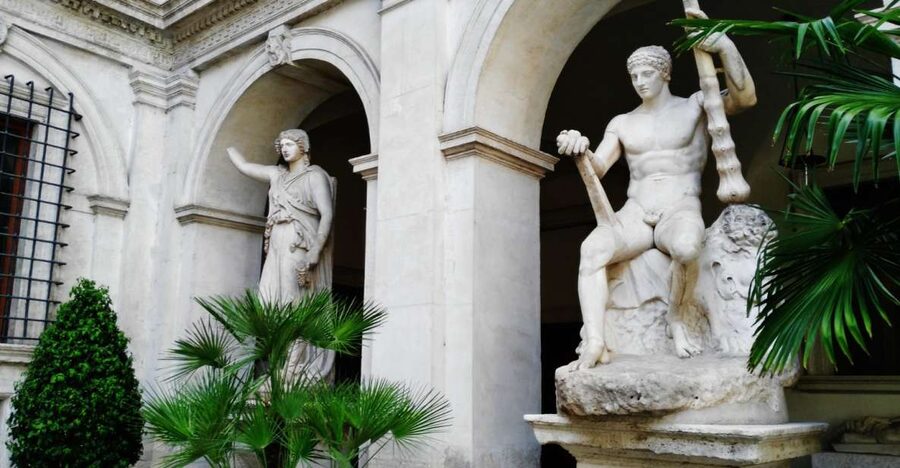 Rome: Palazzo Altemps Reserved Entrance Ticket - Palazzo Altemps rooms: Greek and Roman sculptures in a palace setting
