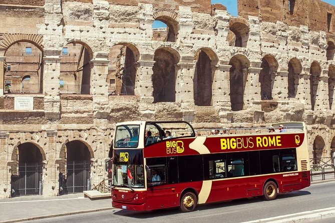 Rome Panoramic Bus Tour & Colosseum Arena Visit with Audio Guide - Two Attractions, One Smart Day Plan