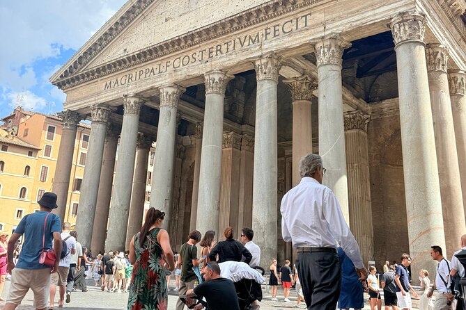 Rome Pantheon Fast Track Experience With Audio - Fontana del Pantheon: the short 15-minute break in Piazza della Rotonda