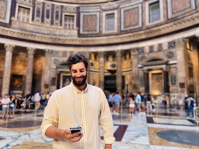 Rome: Pantheon Priority Entry Ticket & Interactive App - The Pantheon still feels impossible: dome, marble, and the Oculus effect