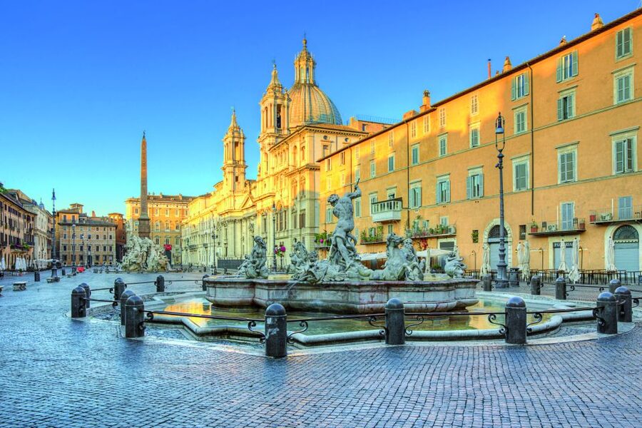 Rome: Pantheon, Trevi Fountain & Roman Squares Guided Tour - Piazza Navona and Bernini’s Four Rivers Fountain: Rome at street level