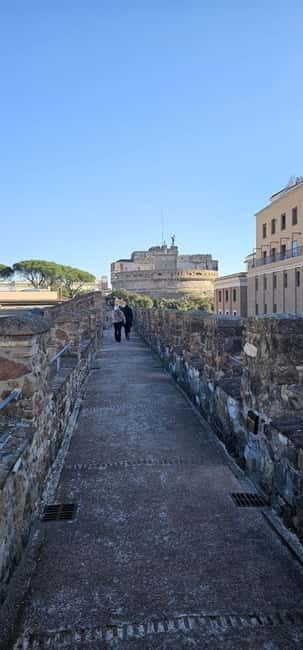 Rome: Passetto di Borgo Tour & Castel Sant’Angelo Ticket - Passetto di Borgo: the popes’ escape route, restored and dramatic