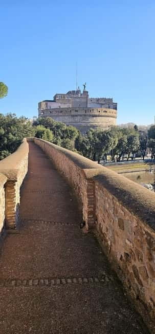 Rome: Passetto di Borgo Tour & Castel Sant’Angelo Ticket - San Marco’s Bastion: architecture stories plus St. Peter’s colonnade views