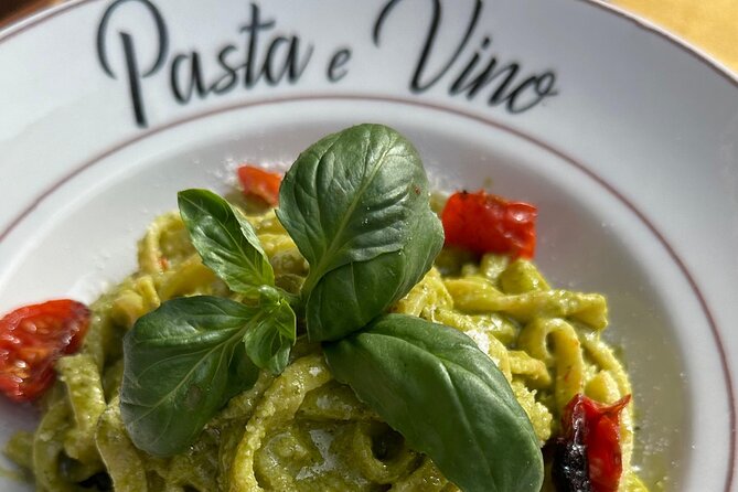 Rome: Pasta and tiramisu class with wine pairing at Come Na Vorta - The Bruschetta Break and Wine Pairing: eating while you learn