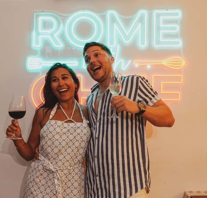 Rome: Pasta Class with 3 Spritz or Tiramisu by the Colosseum - Prosecco Welcome, Wine Dinner, Limoncello Finish: The Drinks Shape the Pace
