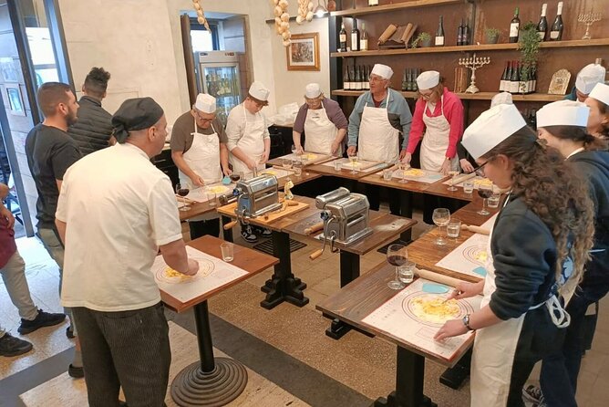 Rome: Pasta Cooking Class, Dinner & Wine in Authentic Restaurant - Dessert and the Jewish Ghetto Sweet Spot: Ricotta and Visciole