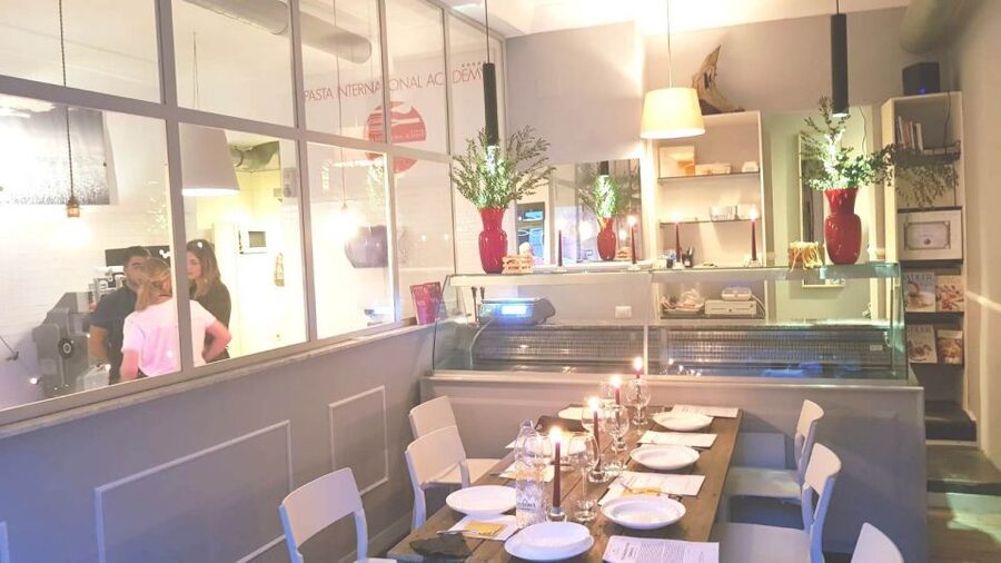 Rome: Pasta Cooking Class in a Professional Pasta Laboratory - Wine included, then you sit down and eat what you made