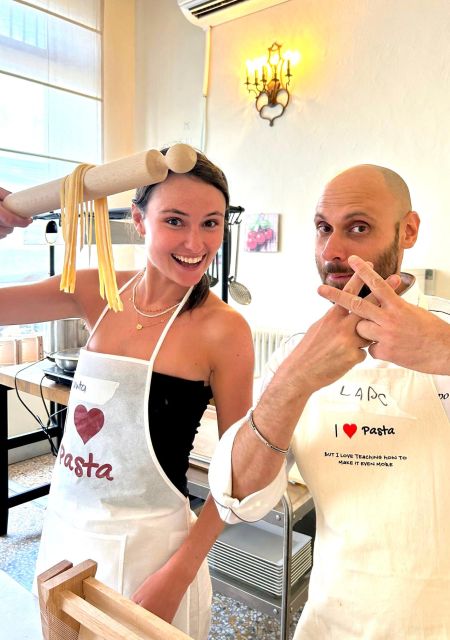 Rome: Pasta Making Class with Wine, Limoncello, and Dessert - Making fresh pasta: eggs, flour, and real technique