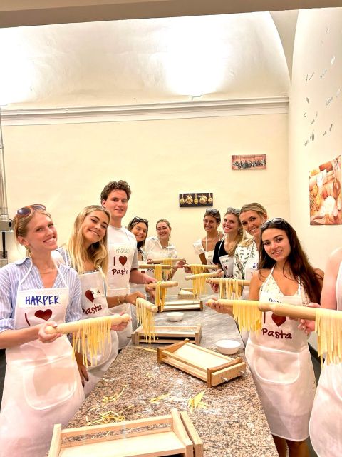 Rome: Pasta Making Class with Wine, Limoncello, and Dessert - Fettuccine and the sauce contrast that teaches you something