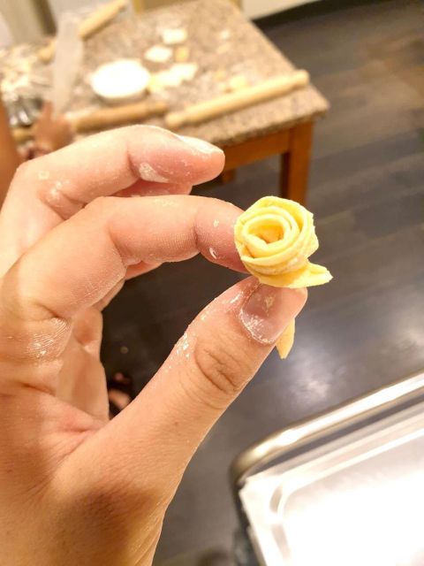Rome: Pasta Making Class with Wine, Limoncello, and Dessert - Organic Tuscan wine, limoncello, and dessert: the part that makes it memorable